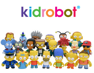 t08lr001-3b1 Kidrobot does The Simpsons